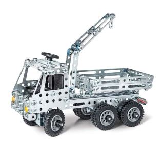 【德國eitech】益智鋼鐵玩具-起重機卡車(C301)