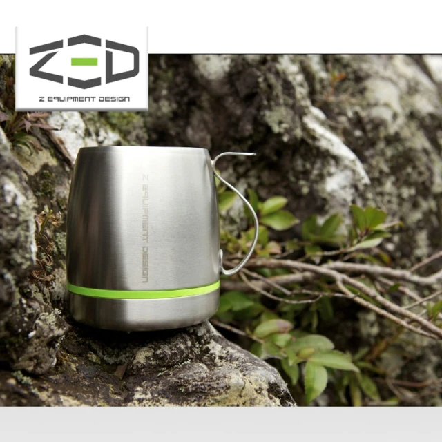 【ZED】雙層不鏽鋼杯400 ZCABA0203(304不銹鋼、杯子、露營飲水、韓國品牌)
