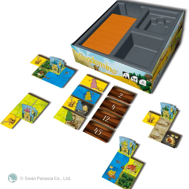 【新天鵝堡桌遊】多米諾王國 Kingdomino(全家一起來/送禮最大方)