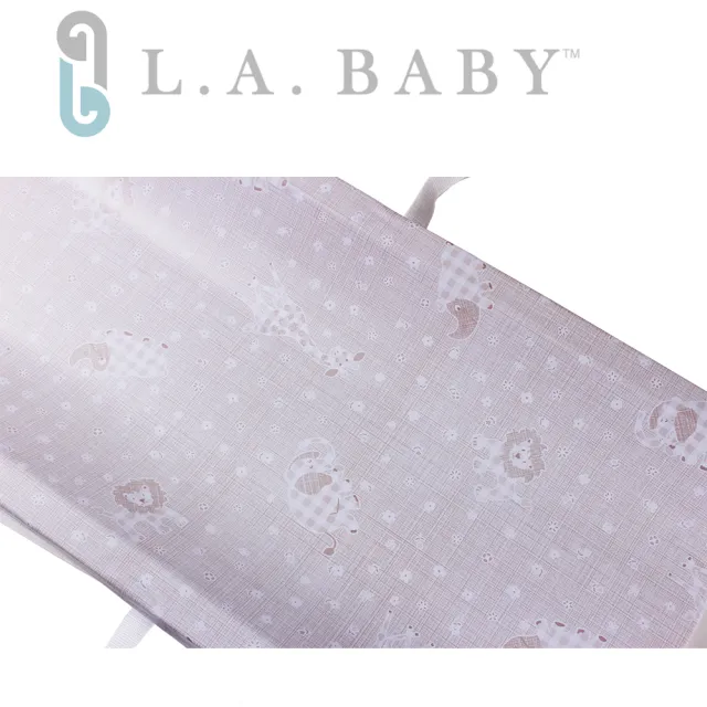 【美國 L.A. Baby】寶寶更衣墊尿布墊(兩邊圍)