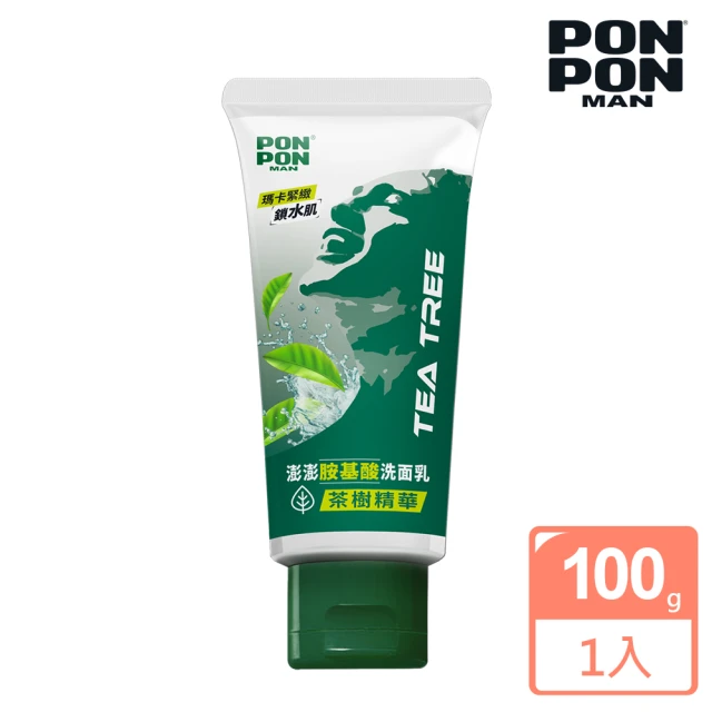 【澎澎MAN】茶樹精華淨化洗面乳-100g