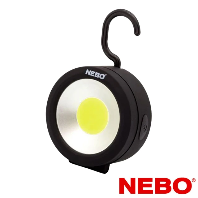 【NEBO】多角度磁吸照明燈 220流明 IPX4-吊卡(NEB-7007-G)
