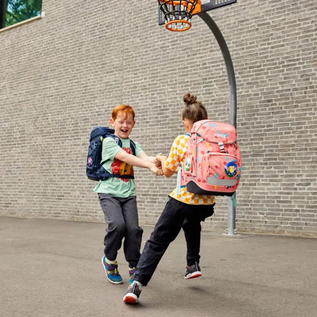 【Kid2Youth 大將作】德國 Ergobag S 基本款書包-紫色冰花/薰衣草紫(兒童成長護脊書包)