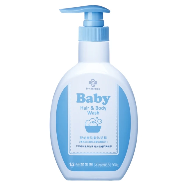 【台塑生醫 Dr’s Formula】嬰幼童洗髮沐浴精(500g)