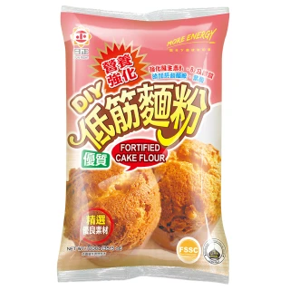 【日正食品】營養強化低筋麵粉1000g