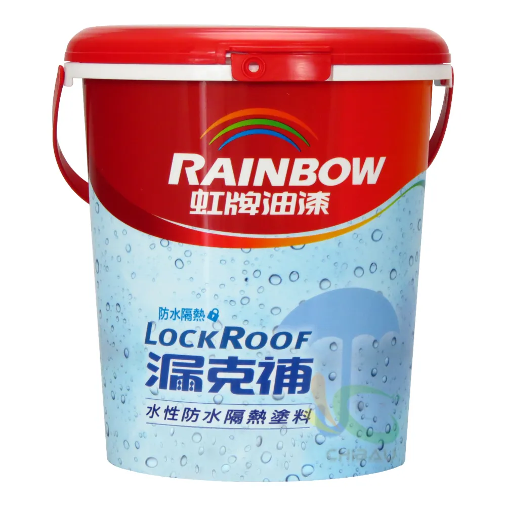 【虹牌】424漏克補水性防水隔熱漆（1加侖裝）(屋頂防水漆)