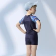 【SARBIS】男童二件式防曬泳裝附泳帽(B662305)