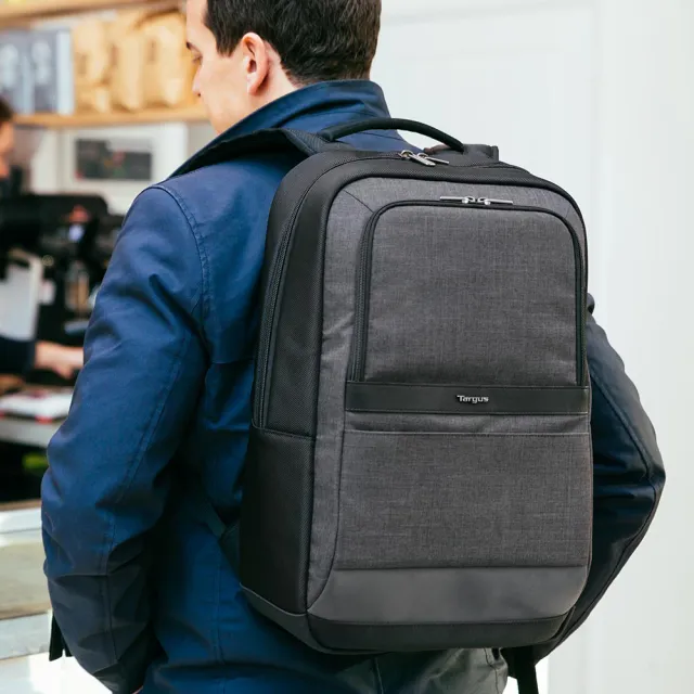【Targus】CitySmart multi-fit 電腦後背包(輕量款/15.6 吋內筆電適用/電腦包/後背包)