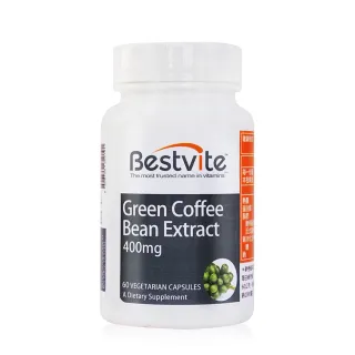 【Bestvite 必賜力】綠咖啡精華膠囊x1瓶(60顆/瓶)