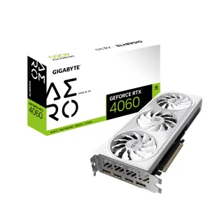 【GIGABYTE 技嘉】GeForce RTX 4060 AERO OC 8G 顯示卡