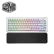 【CoolerMaster】CK721 青軸無線RGB機械式中文鍵盤(銀白)