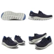 【SKECHERS】休閒鞋 Arch Fit Vista-Entranced 女鞋 藍 深藍 足弓支撐 運動鞋(104373NVY)