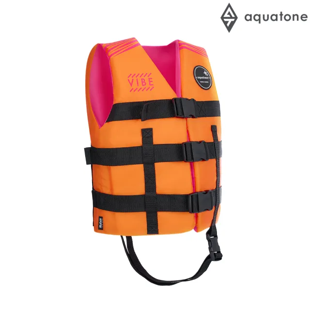 【Aquatone】兒童/青少年浮力背心 VIBE TC-SE130(浮力衣 浮力助具 安全背心 水上活動)