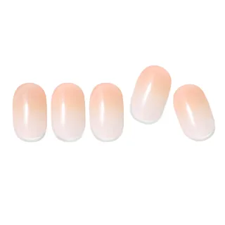 【EDGEU】沙龍凝膠美甲貼-素色款(115 Peach Syrup Pink Bloom)