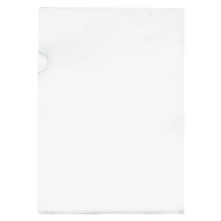 【全勝】E310 L型透明文件夾 厚度0.13mm 透明白 50入(L夾/文件夾/資料夾/透明夾)