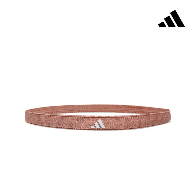 【adidas 愛迪達】止滑運動髮帶組(燕麥棕/焦糖棕/可可棕)