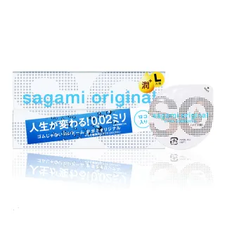 【sagami 相模】極潤+大碼 保險套(12入/盒)