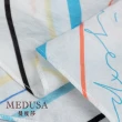 【MEDUSA 曼度莎】現貨-水藍斜紋涼感短袖襯衫（M-2L）｜女短袖上衣 涼感上衣(101-79001)