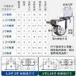 【JOHN HOUSE】L型花架萬向輪 靜音輪 剎車輪 萬向輪 腳輪 車輪 平板輪(2寸煞車)