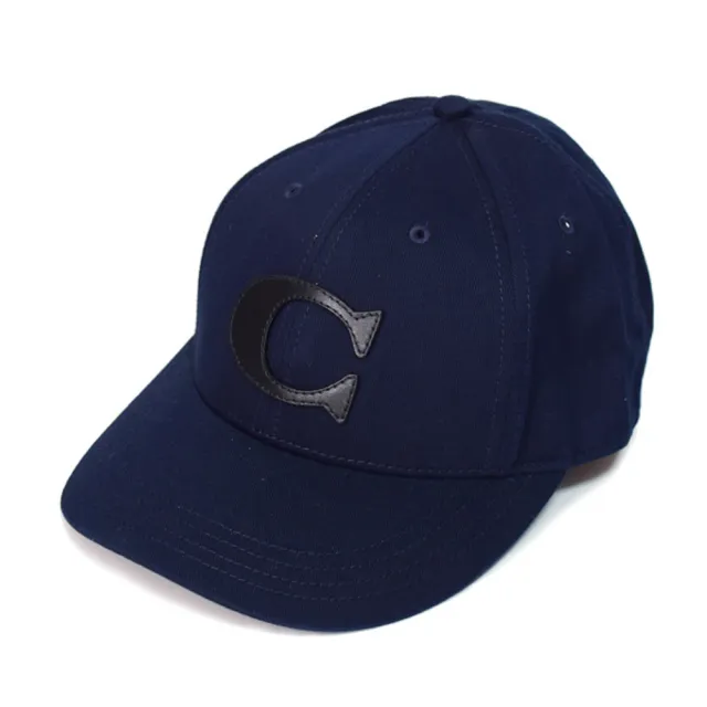 COACH】C LOGO素面棒球帽-深藍- momo購物網- 好評推薦-2024年3月