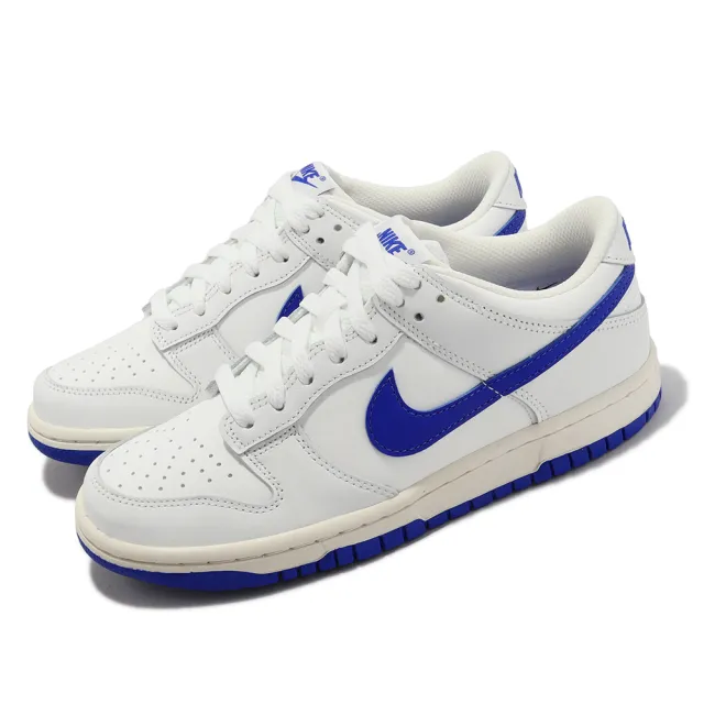 NIKE 耐吉】Dunk Low GS 大童鞋女鞋白藍克萊茵藍海鹽牛奶休閒鞋(DH9765