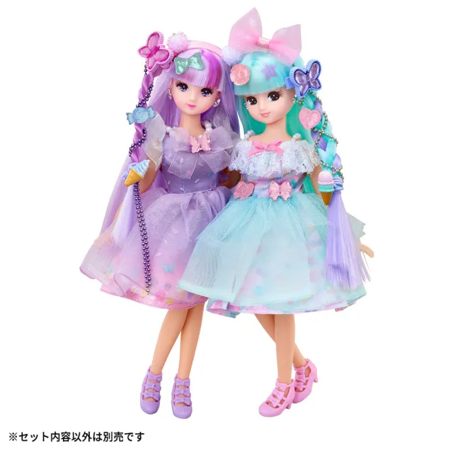 【TAKARA TOMY】Licca 莉卡娃娃 粉彩冰淇淋變髮小萌娃娃
