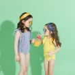 【KidSumPlay】女孩褶邊泳裝(防曬泳裝、兒童泳裝、女童泳裝)