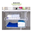 【YOLE 悠樂居】衣櫥櫃多用掛式抽屜置物收納籃(4入)