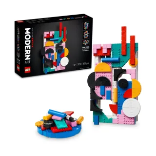 【LEGO 樂高】Art 31210 現代藝術(藝術擺飾 模型積木 禮物)