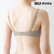 【MUJI 無印良品】女棉混彈性無鋼圈一體成形胸罩(共3色)
