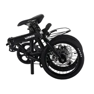 【ZEBOD】Terra 6S輕量化鋁合金 16吋折疊腳踏車(Shimano 外6速/前後雙碟)