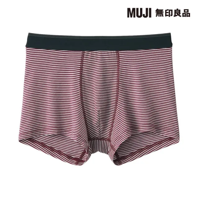 【MUJI 無印良品】男柔滑低腰拳擊內褲(共8色)