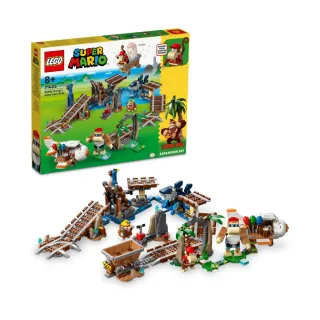 【LEGO 樂高】超級瑪利歐系列 71425 狄狄剛的採礦車之旅(交通工具 任天堂)