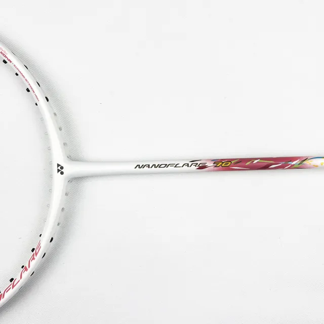 【YONEX】NANOFLARE 70羽球拍4U白X胭脂紅(NF70)