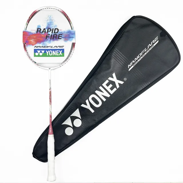 【YONEX】NANOFLARE 70羽球拍4U白X胭脂紅(NF70)