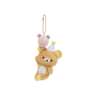 【San-X】拉拉熊 懶懶熊 20周年系列 絨毛娃娃吊飾 拉拉熊 禮物 與你相遇(Rilakkuma)