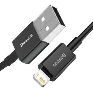 【BASEUS】倍思2.4A優勝USB to Lightning蘋果充電線100公分(IOS充電線/iPhone充電線)