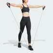 【adidas 愛迪達】Opme Power 7/8 女 緊身褲 亞洲版 運動 訓練 健身 支撐 高腰 彈性 黑(IA1955)