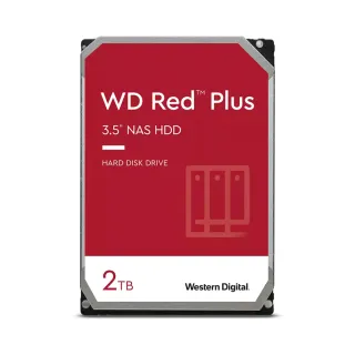【WD 威騰】WD20EFPX 紅標Plus 2TB 3.5吋NAS硬碟