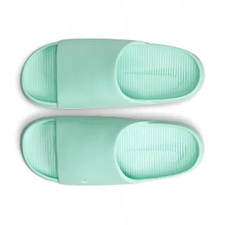 【NIKE 耐吉】W Calm Slide 女鞋 薄荷綠色 舒適 防水 麵包鞋 運動 休閒 拖鞋 DX4816-300