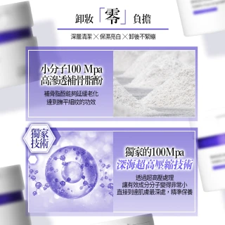 【unlabelLAB安博士】超快極淨緊緻補骨脂酚卸妝霜90g