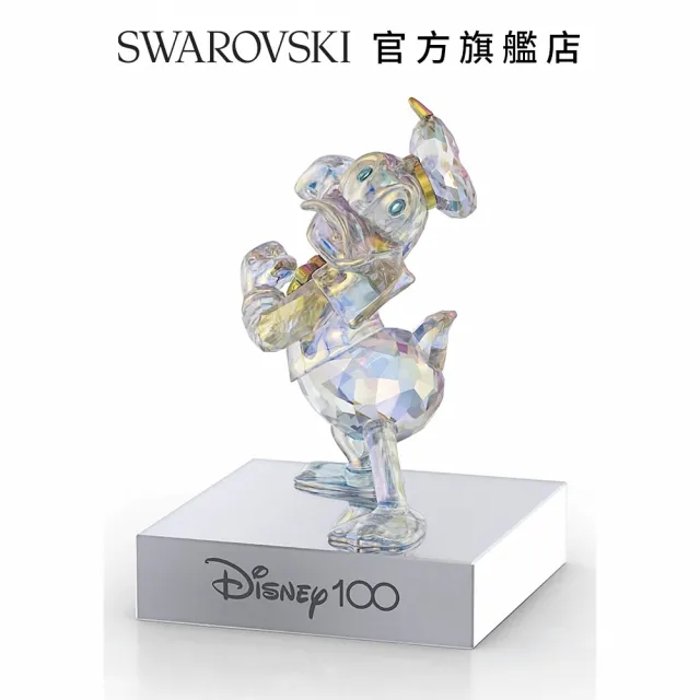 【SWAROVSKI 官方直營】Disney100 Donald Duck 交換禮物(迪士尼 卡通 公仔 米奇 皮克斯)