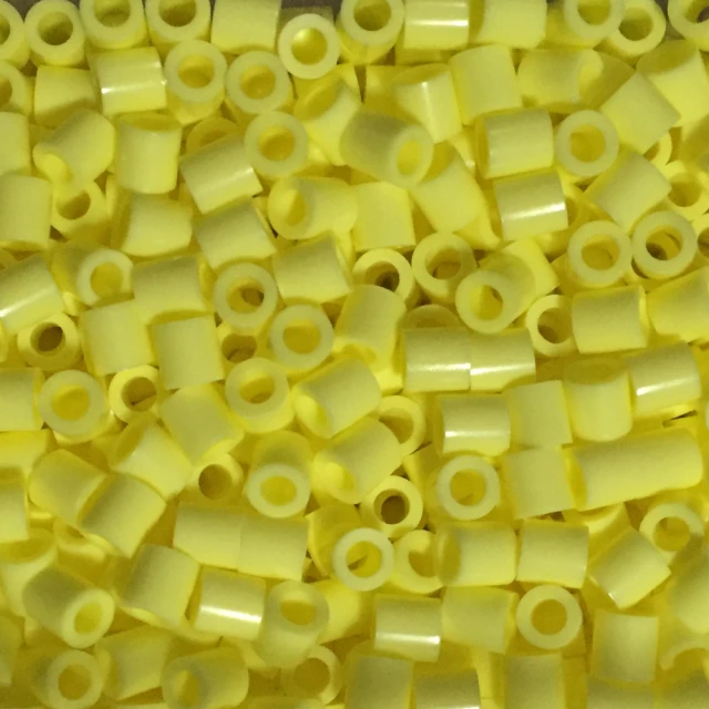 《Perler 拼拼豆豆》1000顆單色補充包-56粉黃色