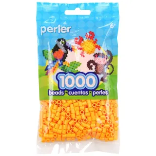 《Perler 拼拼豆豆》1000顆單色補充包-04橘色