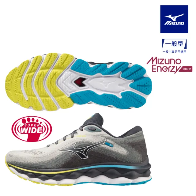 【MIZUNO 美津濃】WAVE SKY 7 男款慢跑鞋 J1GC2302XX J1GC2311XX 任選一件(慢跑鞋)