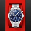 【TISSOT 天梭 官方授權】CHRONO XL韻馳系列 三眼計時腕錶 / 45mm 禮物推薦 畢業禮物(T1166171104701)