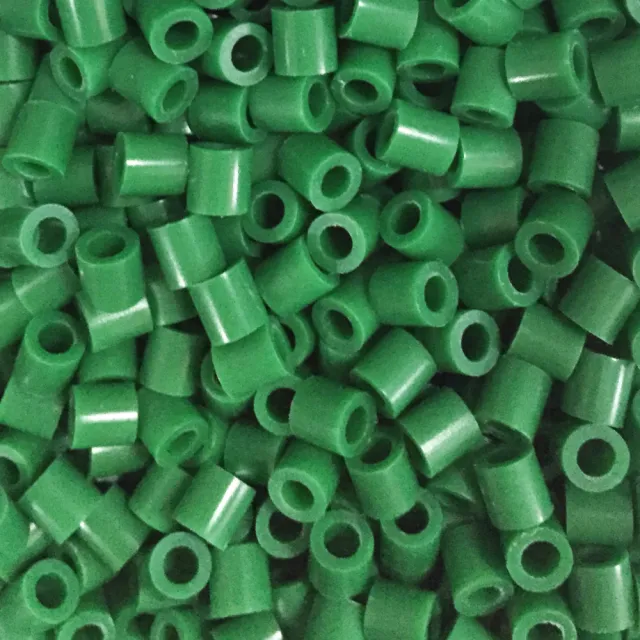 《Perler 拼拼豆豆》1000顆單色補充包-10深綠色