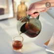 【TIMEMORE 泰摩】咖啡分享壺 360ml 黛黑(耐熱玻璃壺 茶壺)