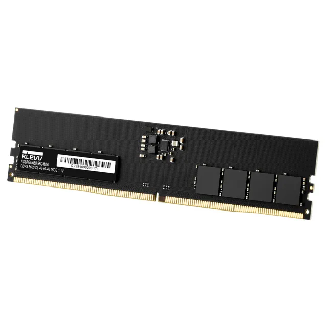 【KLEVV 科賦】DDR5 5600 16GB 桌上型記憶體(KD5AGUA80-56G460A)