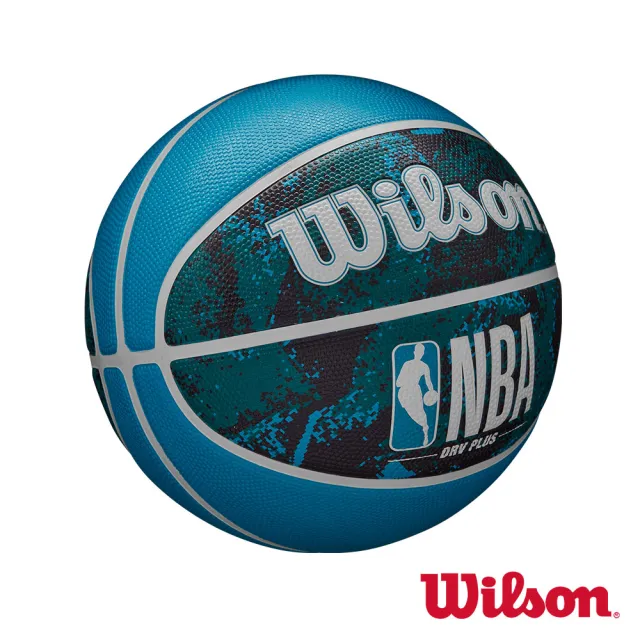 【WILSON】NBA DRV系列 PLUS VIBE 黑藍 橡膠 籃球(7號球)